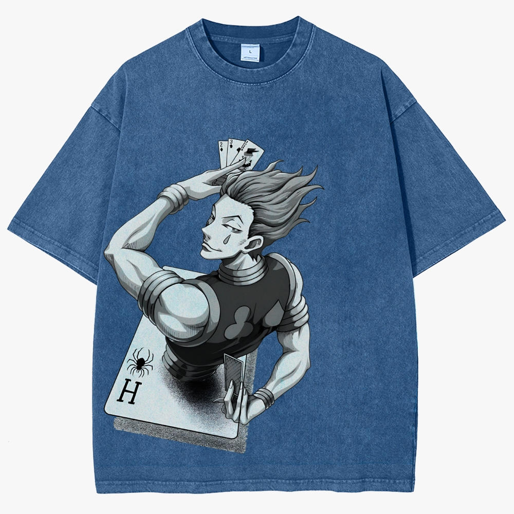 Hunter X Hunter Unisex Fit Washed T-Shirt
