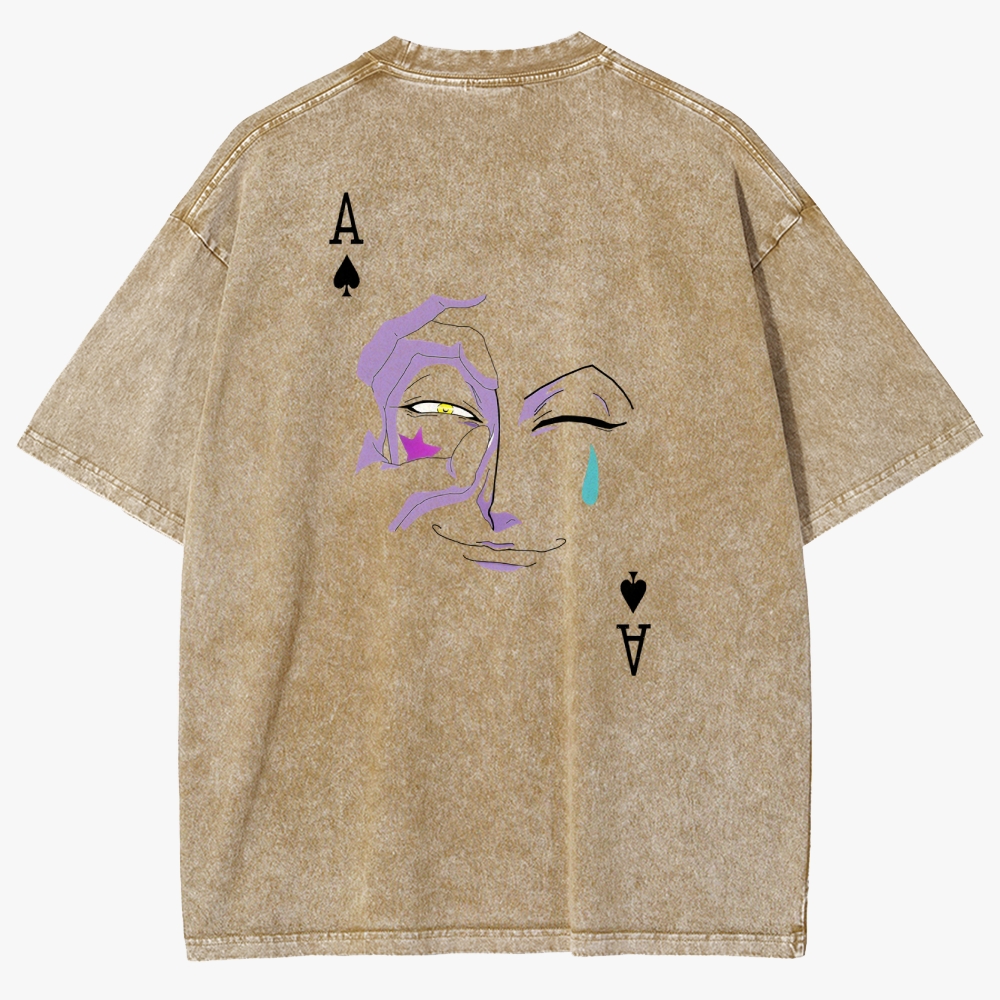 Hunter X Hunter Unisex Fit Washed T-Shirt