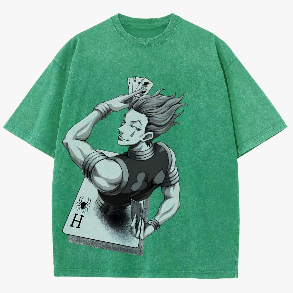 Hunter X Hunter Unisex Fit Washed T-Shirt