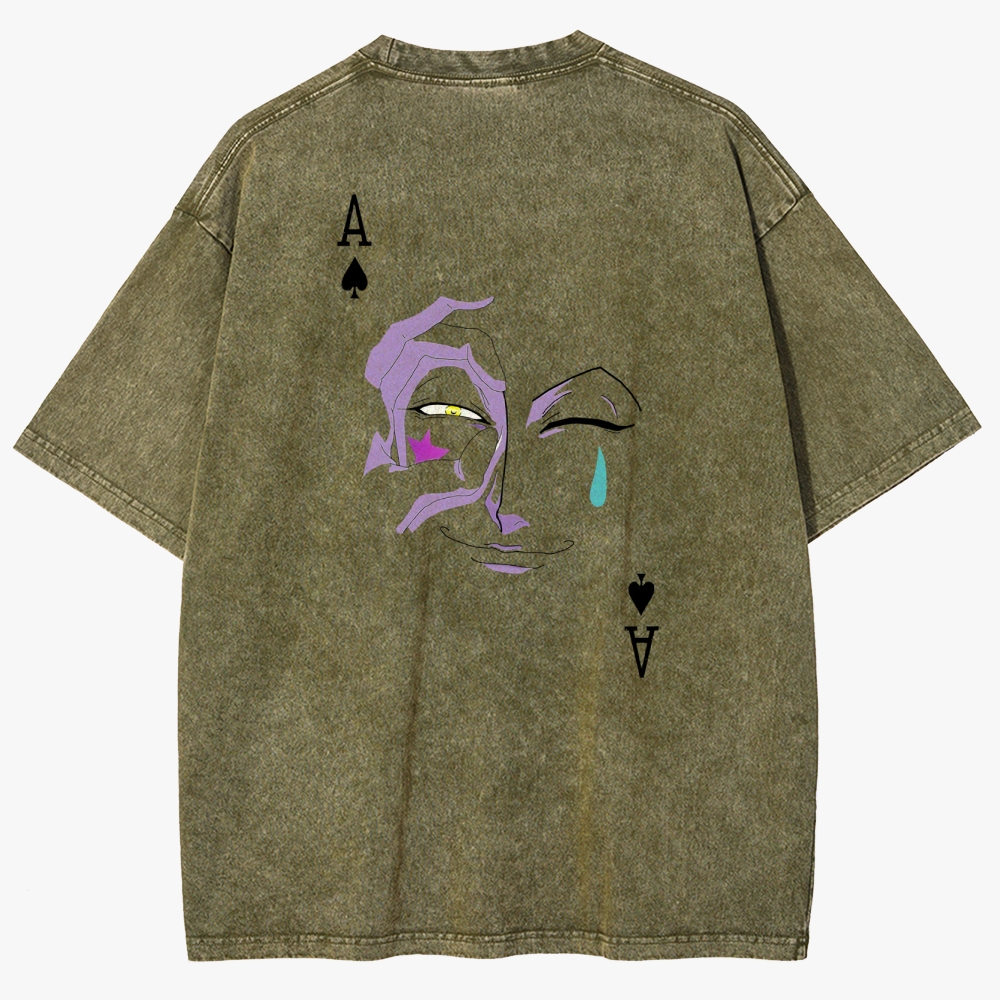 Hunter X Hunter Unisex Fit Washed T-Shirt
