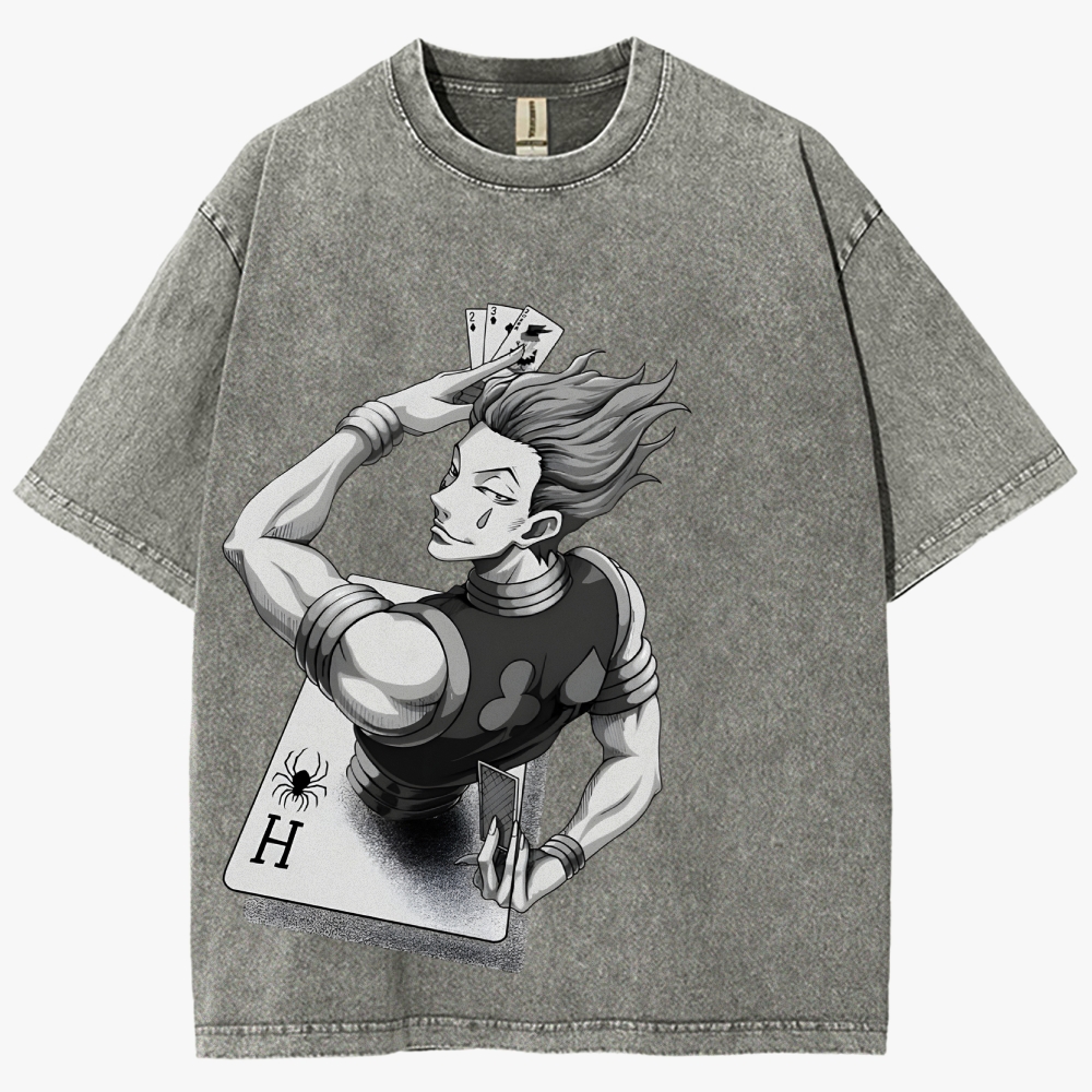 Hunter X Hunter Unisex Fit Washed T-Shirt