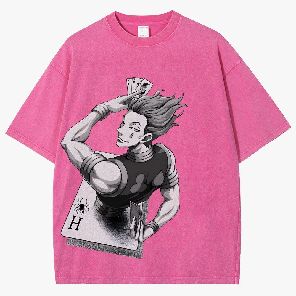 Hunter X Hunter Unisex Fit Washed T-Shirt
