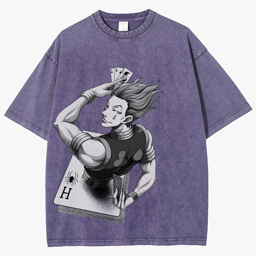 Hunter X Hunter Unisex Fit Washed T-Shirt