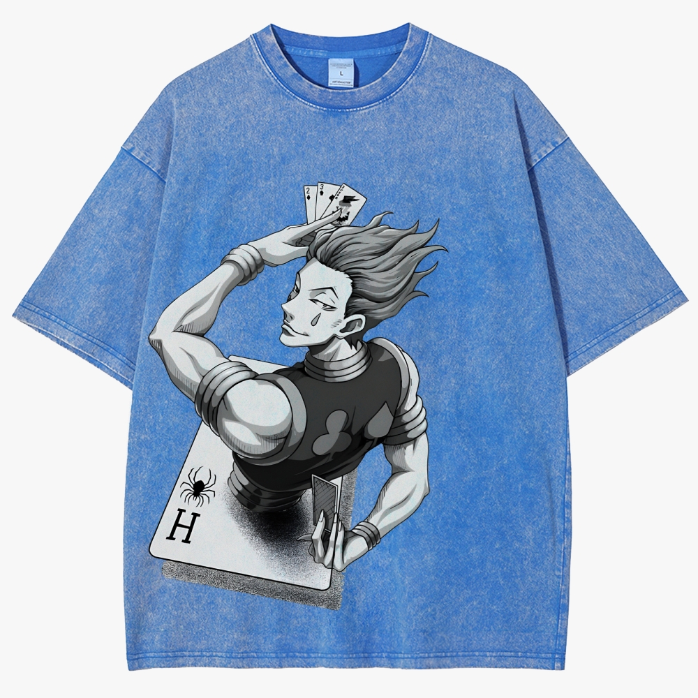 Hunter X Hunter Unisex Fit Washed T-Shirt