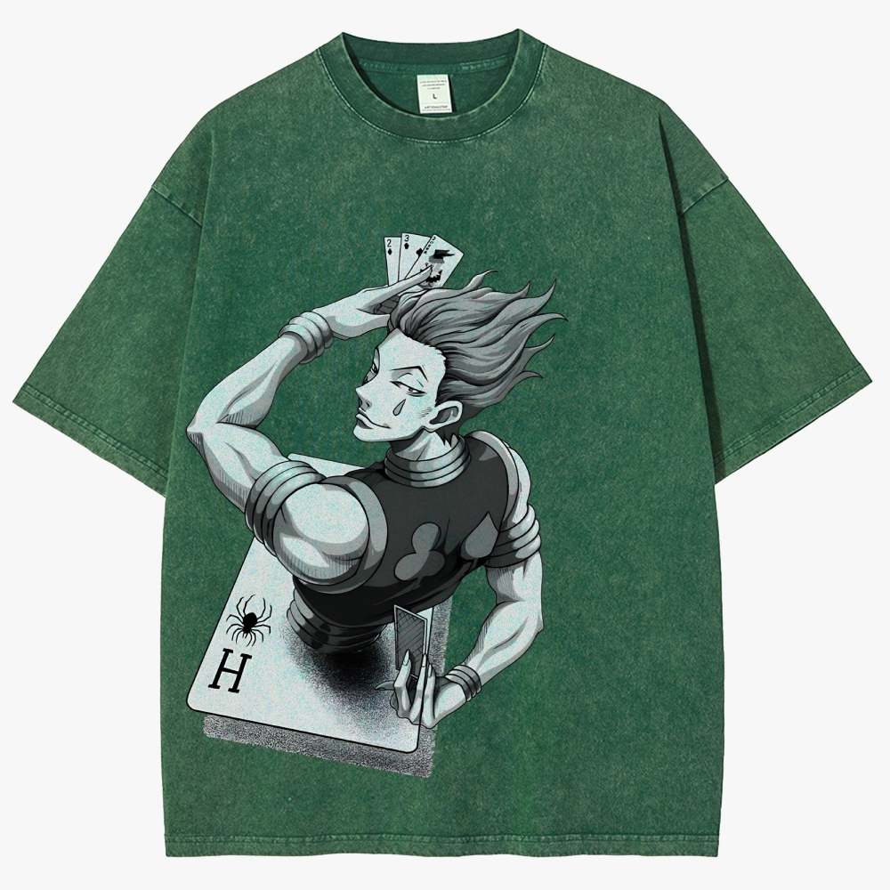 Hunter X Hunter Unisex Fit Washed T-Shirt
