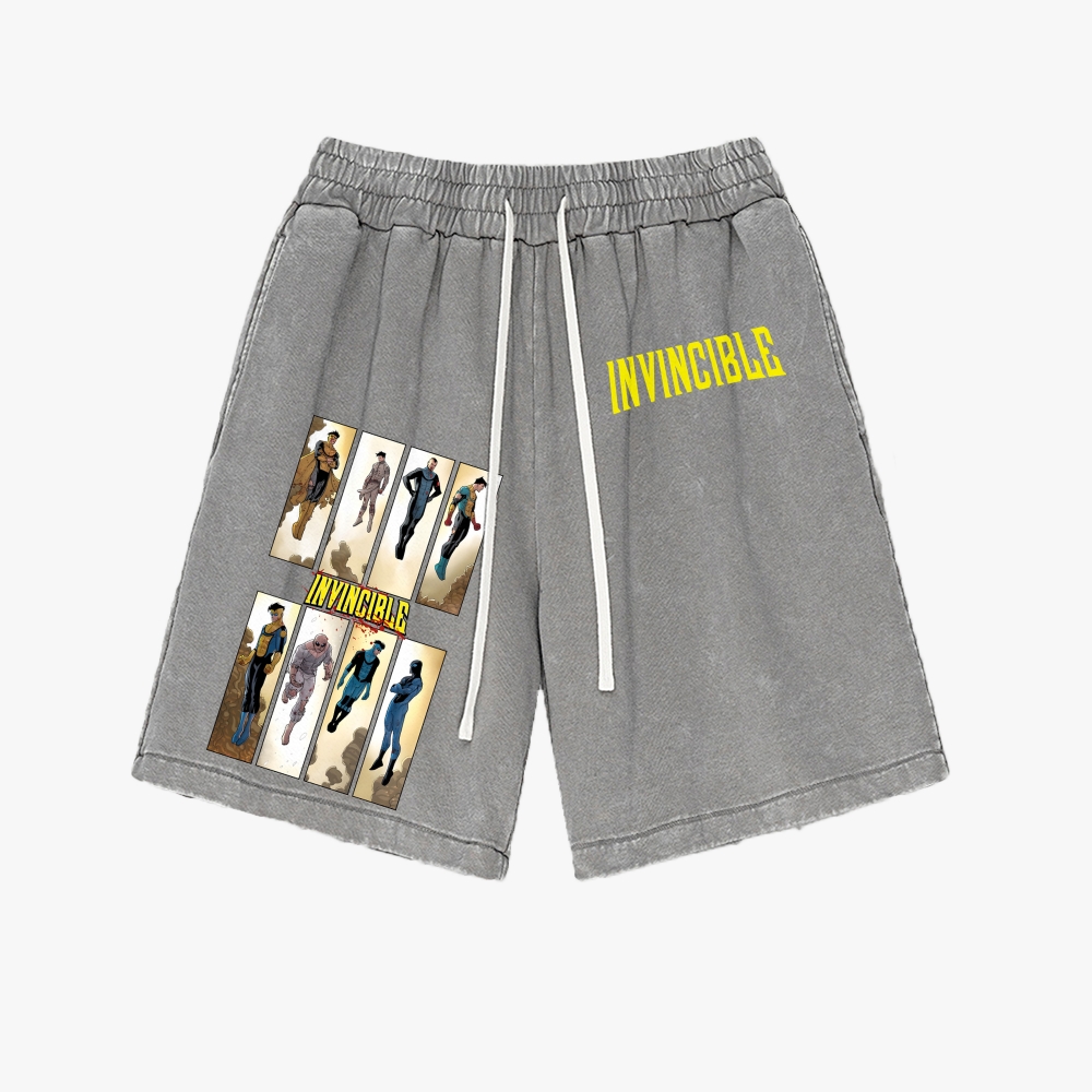 Invincible Washed Vintage Shorts