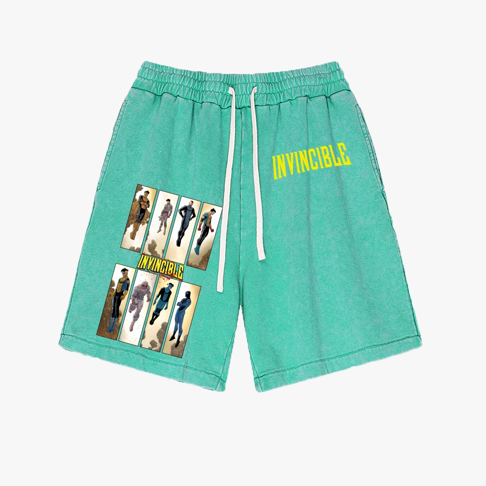 Invincible Washed Vintage Shorts