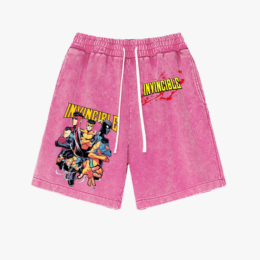 Invincible Washed Vintage Shorts