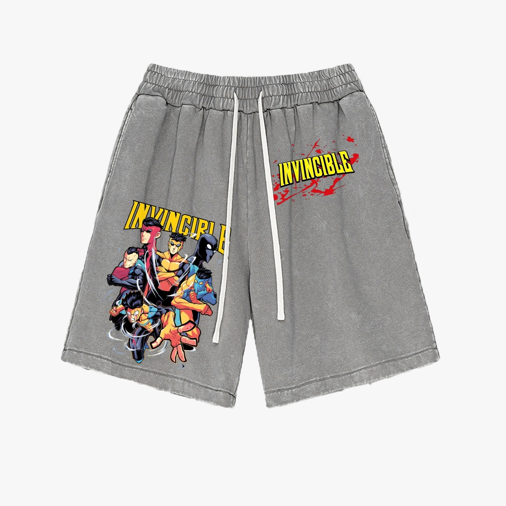 Invincible Washed Vintage Shorts