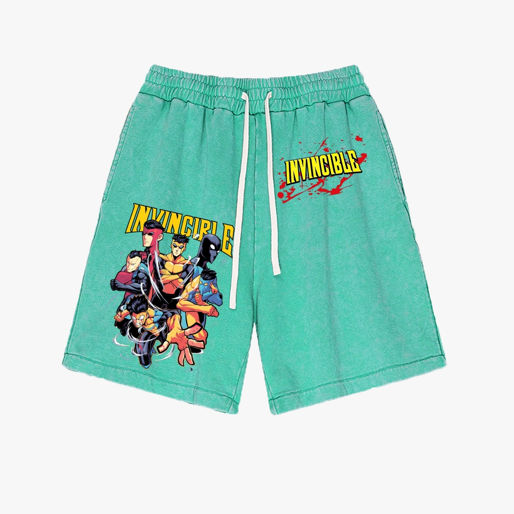 Invincible Washed Vintage Shorts