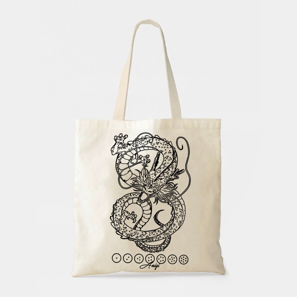 Dragon Ball Anime Pattern Casual Tote Bag