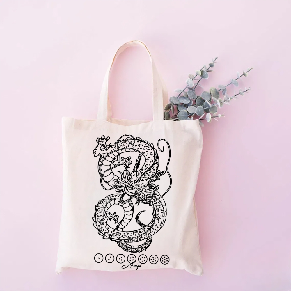 Dragon Ball Anime Pattern Casual Tote Bag