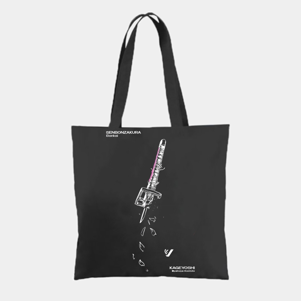 Bleach Anime Pattern Casual Tote Bag