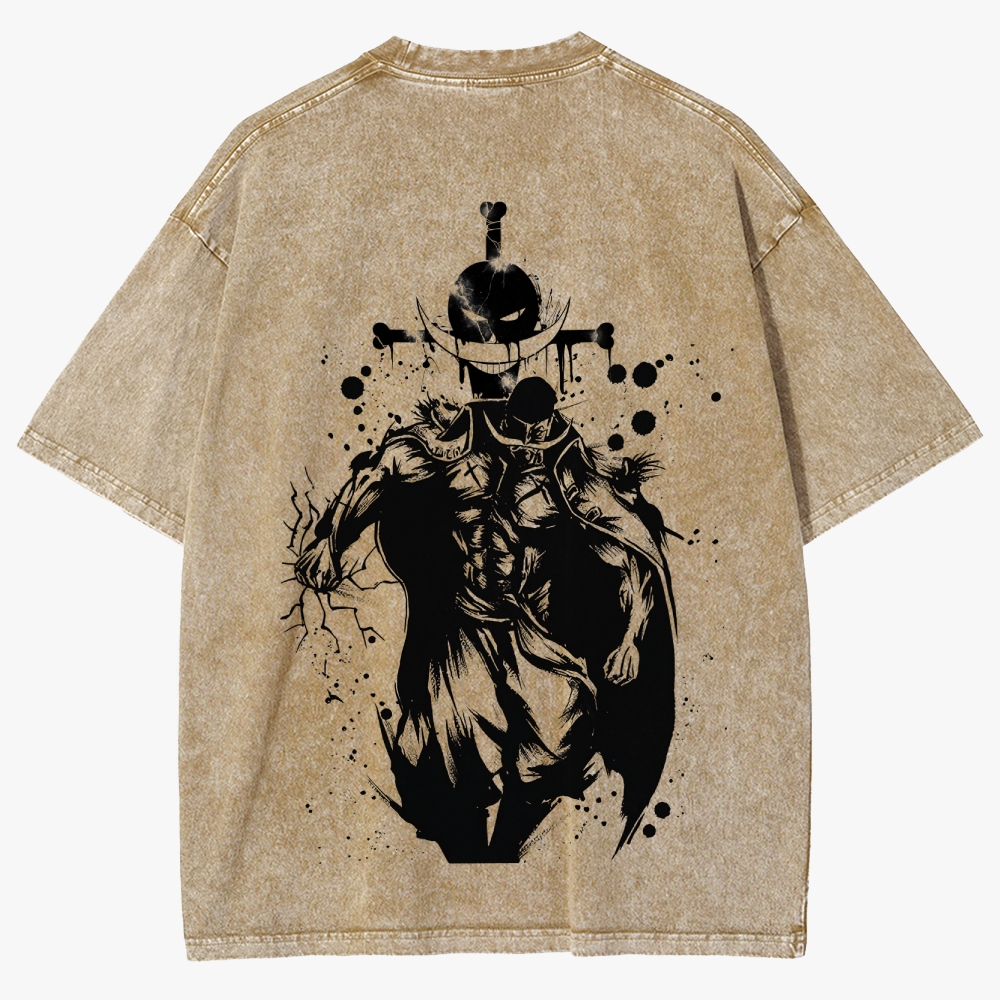 One Piece Unisex Fit Washed T-Shirt
