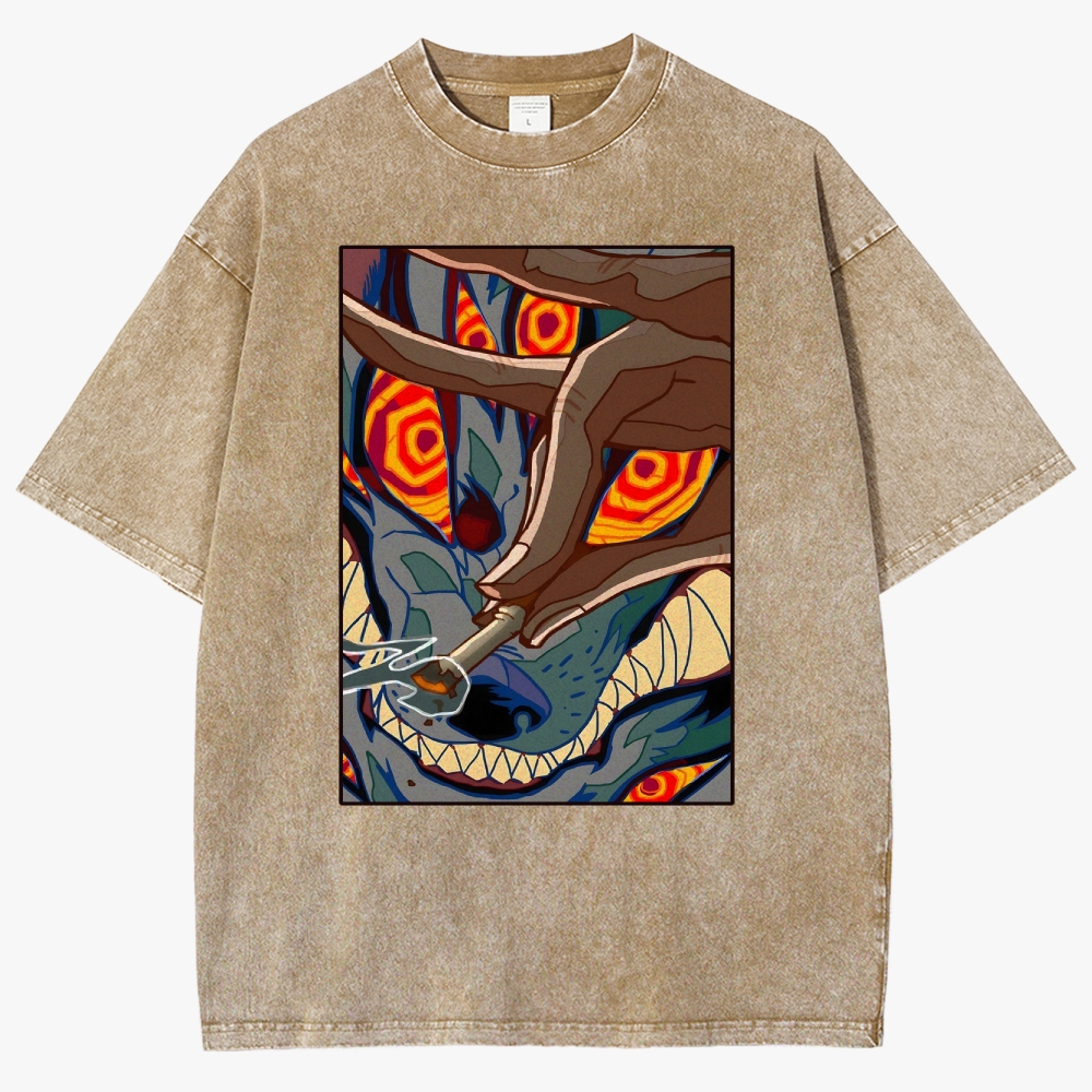 Chainsaw Man Unisex Fit Washed T-Shirt