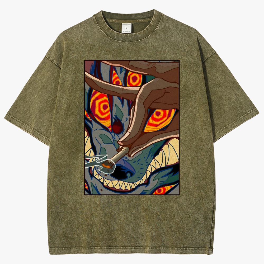 Chainsaw Man Unisex Fit Washed T-Shirt