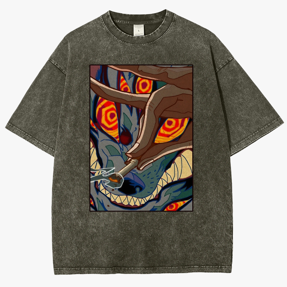 Chainsaw Man Unisex Fit Washed T-Shirt