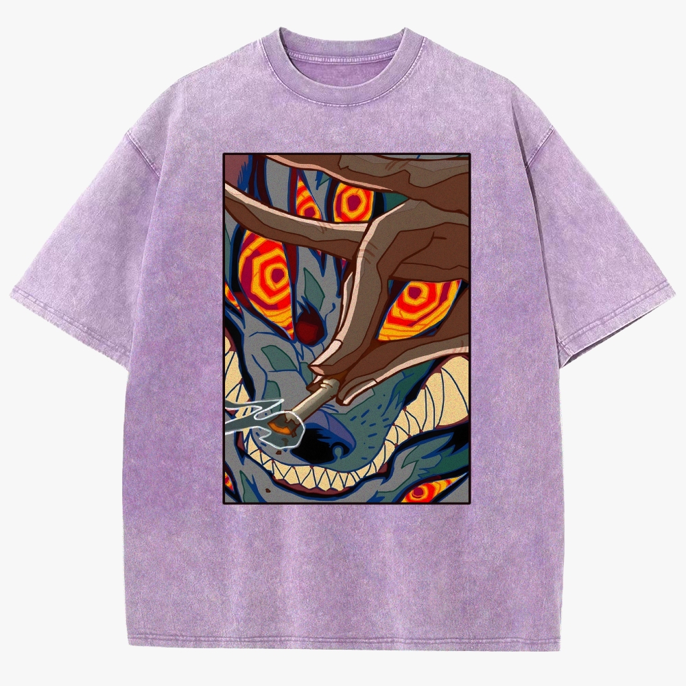 Chainsaw Man Unisex Fit Washed T-Shirt