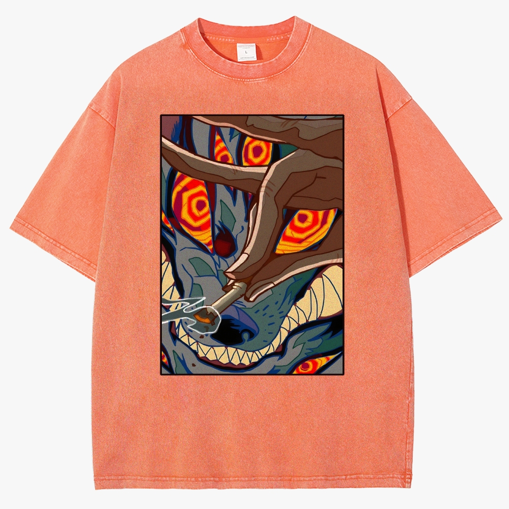 Chainsaw Man Unisex Fit Washed T-Shirt