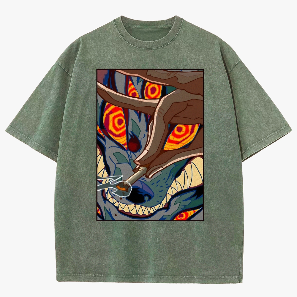 Chainsaw Man Unisex Fit Washed T-Shirt