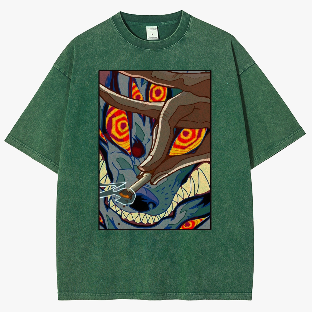 Chainsaw Man Unisex Fit Washed T-Shirt