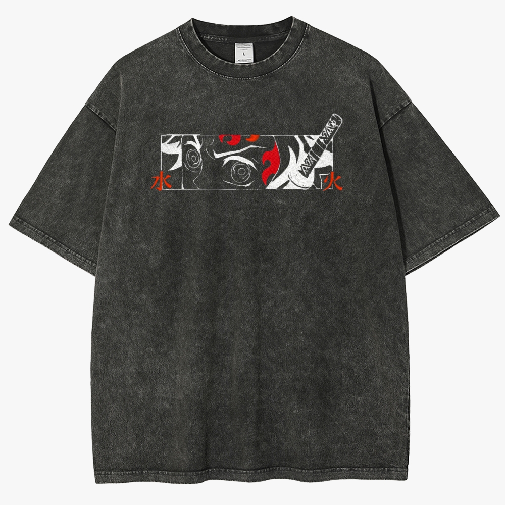 Demon slayer Unisex Fit Washed T-Shirt
