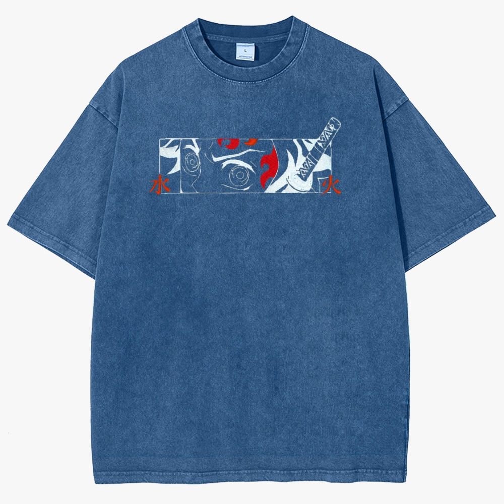 Demon slayer Unisex Fit Washed T-Shirt