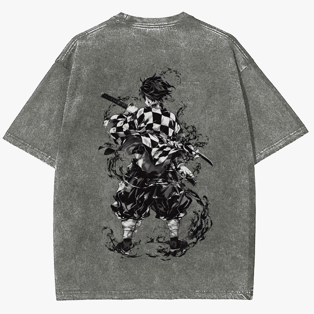 Demon slayer Unisex Fit Washed T-Shirt