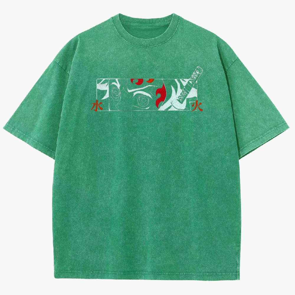 Demon slayer Unisex Fit Washed T-Shirt