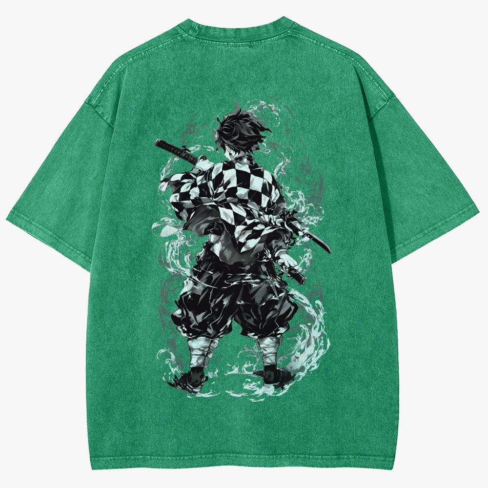 Demon slayer Unisex Fit Washed T-Shirt