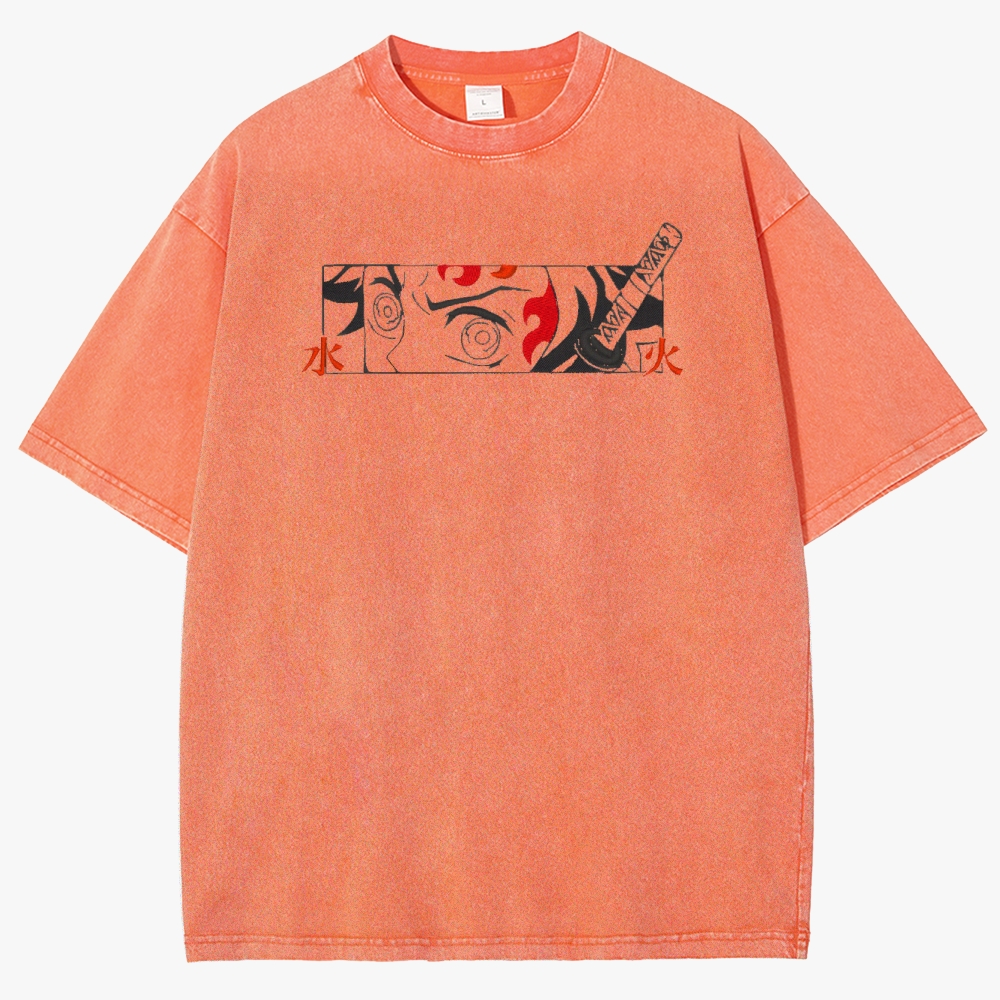Demon slayer Unisex Fit Washed T-Shirt
