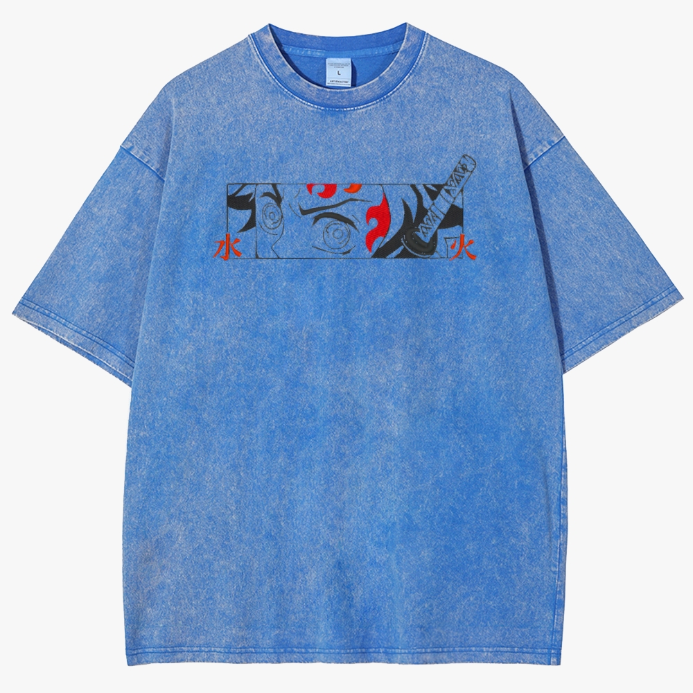 Demon slayer Unisex Fit Washed T-Shirt