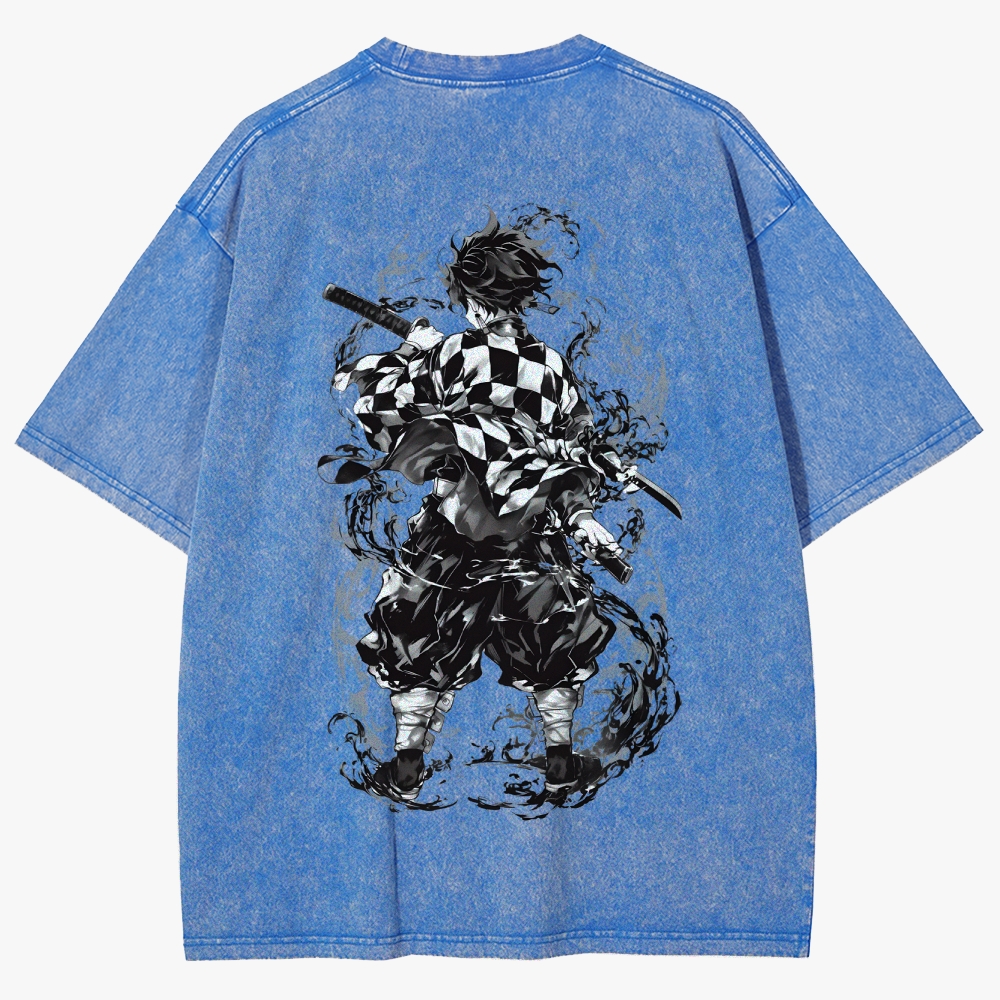 Demon slayer Unisex Fit Washed T-Shirt