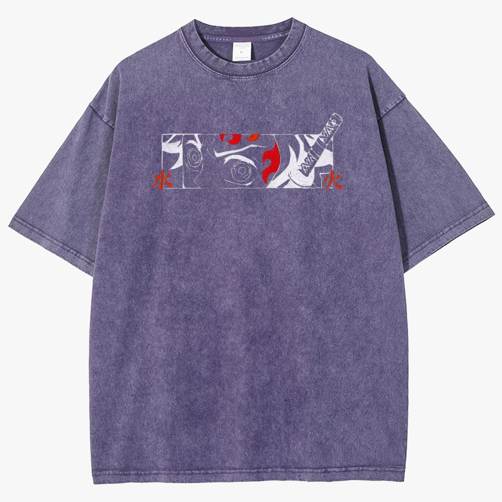Demon slayer Unisex Fit Washed T-Shirt