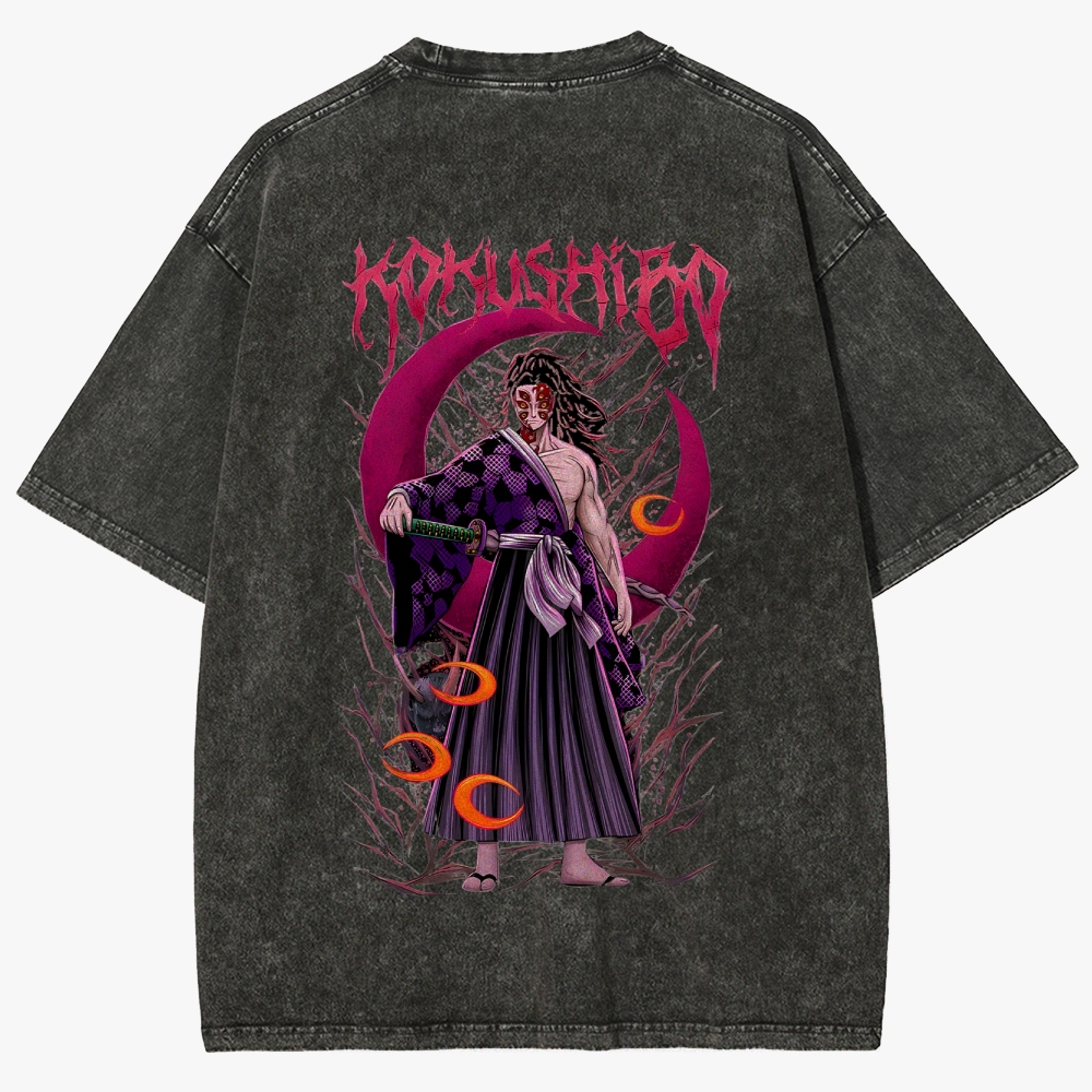 Demon slayer Unisex Fit Washed T-Shirt