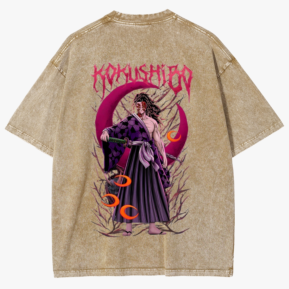 Demon slayer Unisex Fit Washed T-Shirt