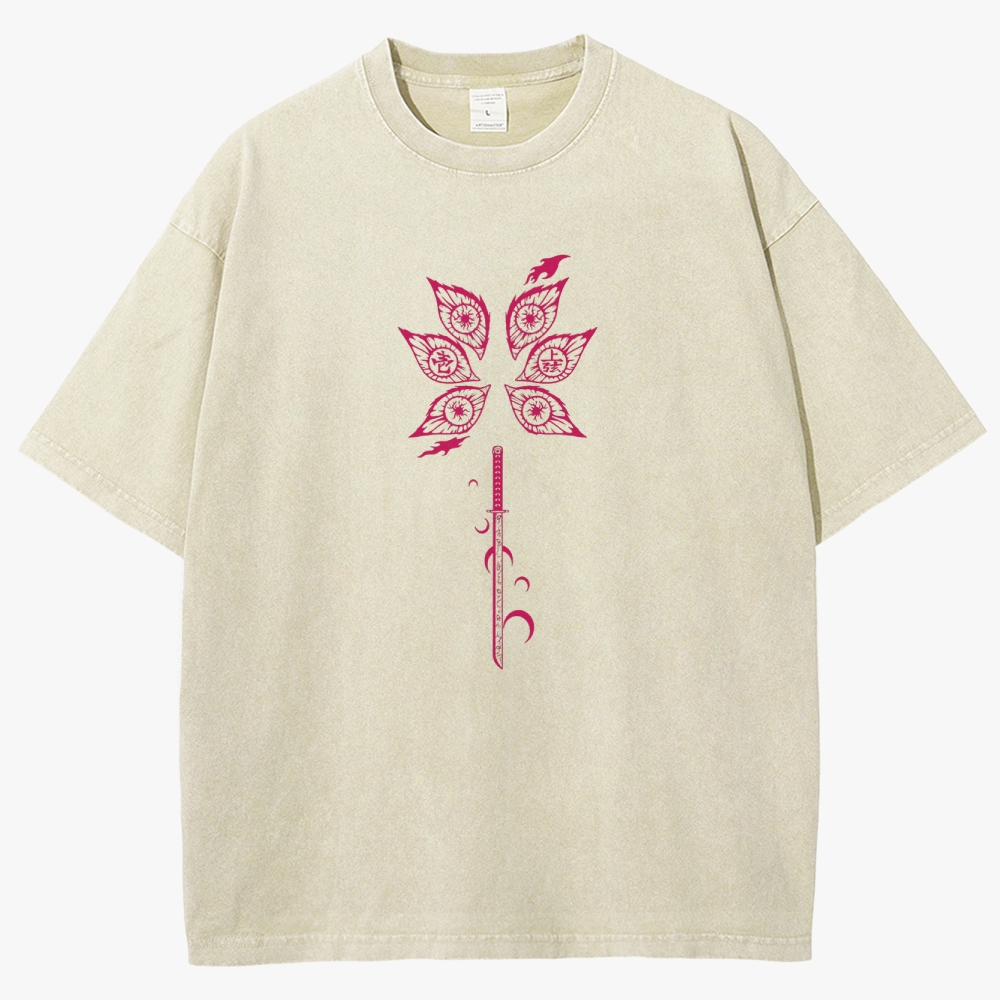 Demon slayer Unisex Fit Washed T-Shirt