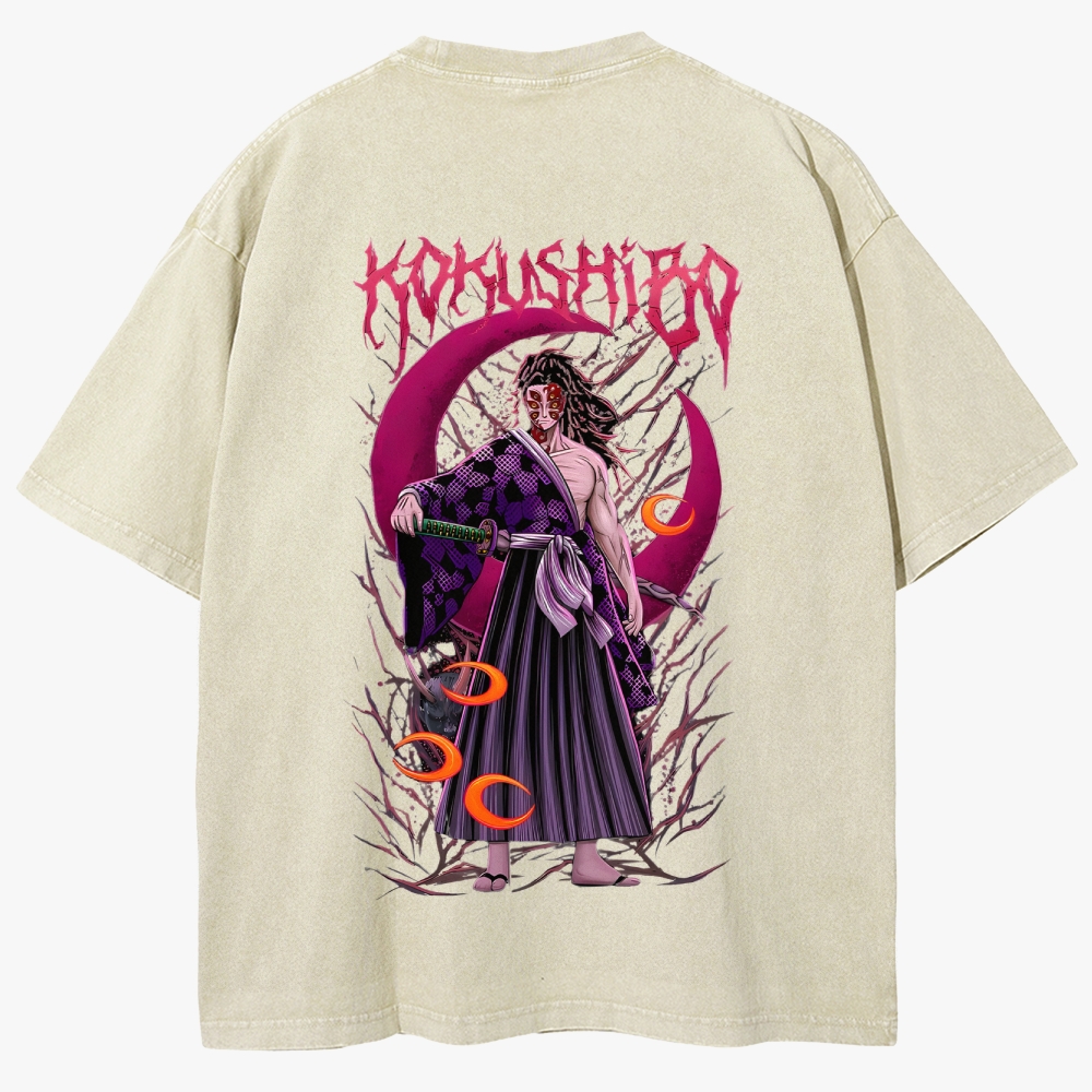Demon slayer Unisex Fit Washed T-Shirt