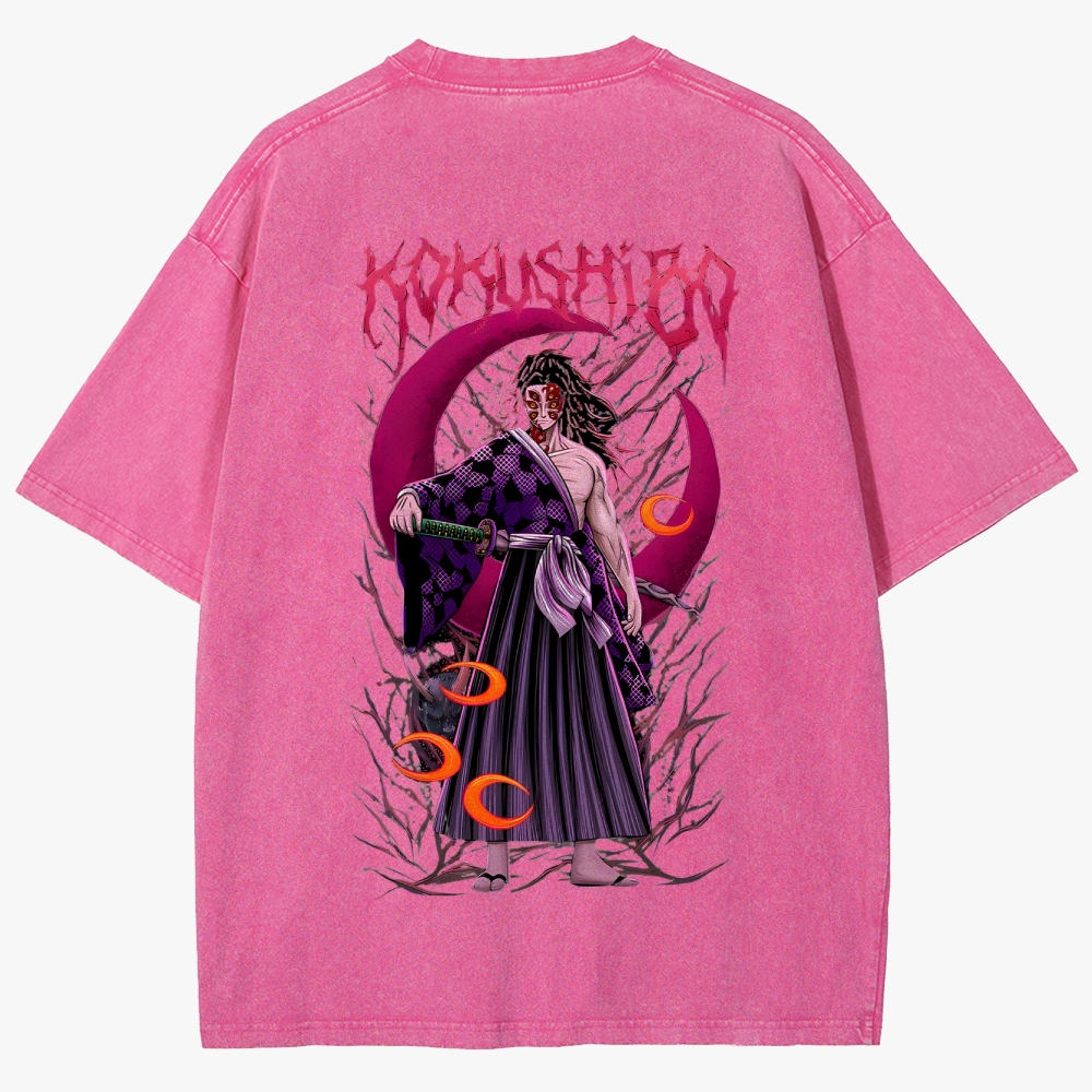 Demon slayer Unisex Fit Washed T-Shirt