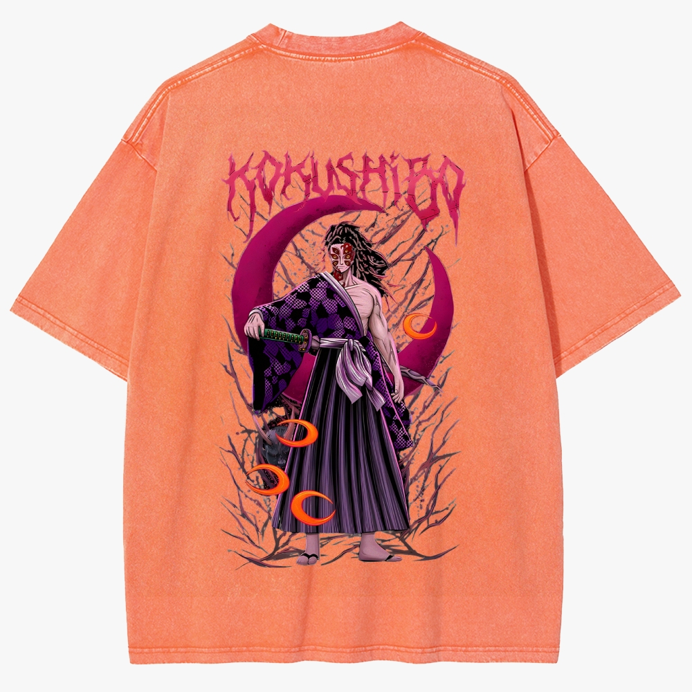 Demon slayer Unisex Fit Washed T-Shirt