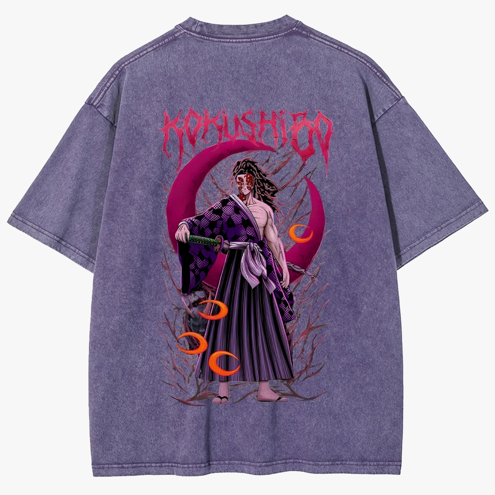 Demon slayer Unisex Fit Washed T-Shirt