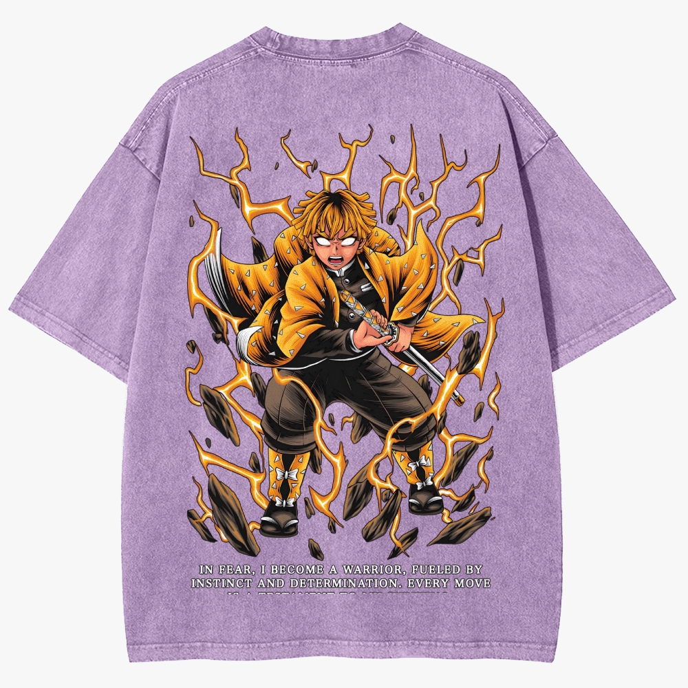 Demon slayer Unisex Fit Washed T-Shirt