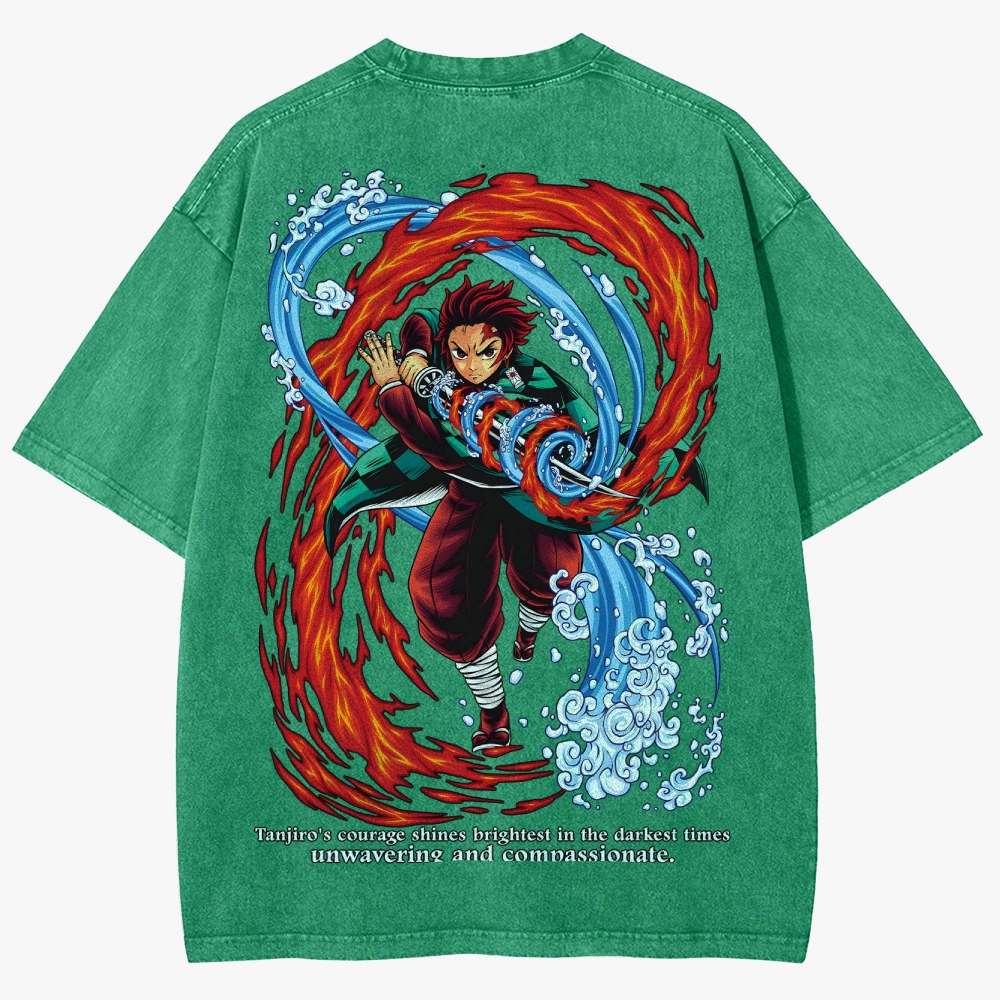 Demon slayer Unisex Fit Washed T-Shirt