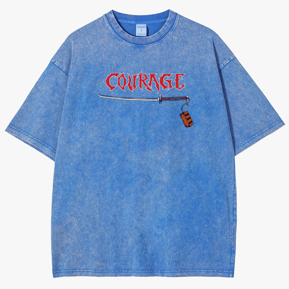 Demon slayer Unisex Fit Washed T-Shirt