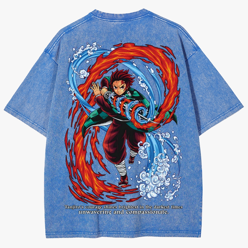 Demon slayer Unisex Fit Washed T-Shirt