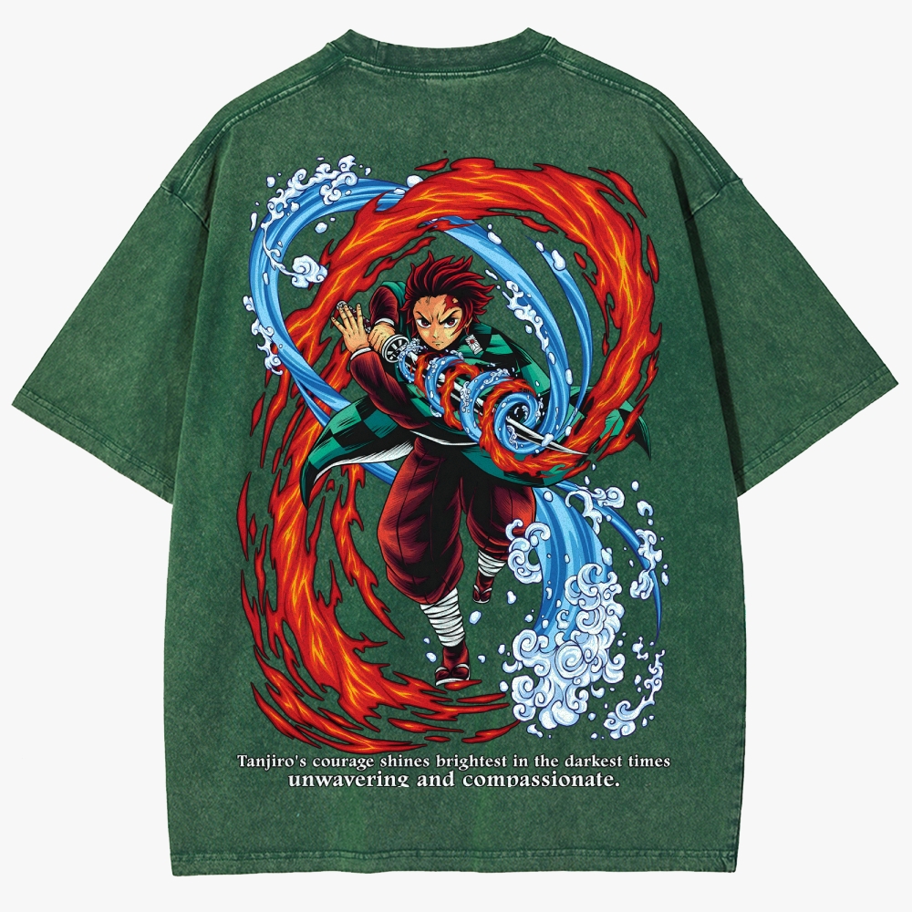 Demon slayer Unisex Fit Washed T-Shirt