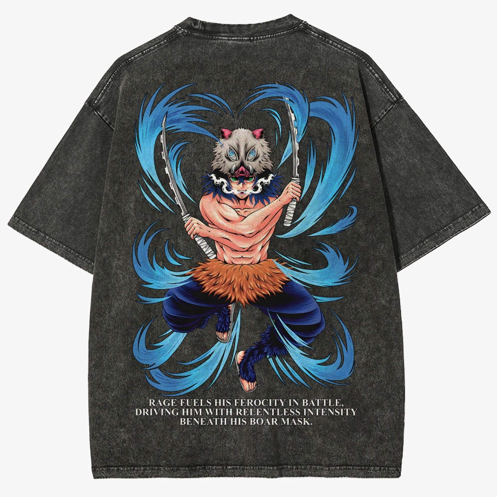 Demon slayer Unisex Fit Washed T-Shirt