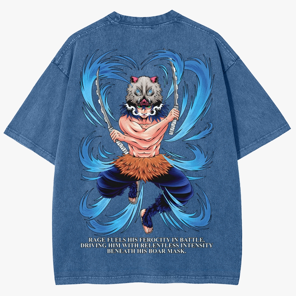 Demon slayer Unisex Fit Washed T-Shirt
