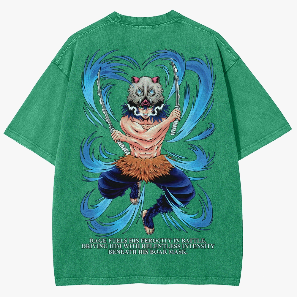 Demon slayer Unisex Fit Washed T-Shirt