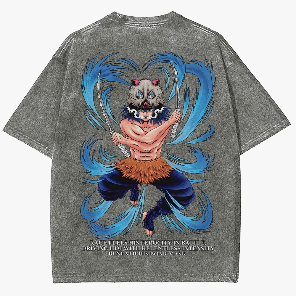 Demon slayer Unisex Fit Washed T-Shirt
